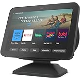 Echo Show 8 (3rd Gen) Adjustable Stand with USB-C Charging Port | Charcoal