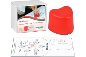 Skillssist CPR Saver Training Kit，Hands Only CPR Trainer for First Aid Instructors, Nursing Students, and Medical Professiona