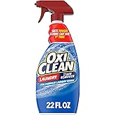 OxiClean Laundry Stain Remover Spray, Effective on Grease, Blood, Wine Stains and More - Colour Safe, Chlorine Bleach-Free, 6