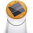 MPOWERD Luci Original: Solar Inflatable Camping Lantern, 65 Lumens, Clear Finish + Warm White LEDs, Lasts Up to 24 hrs, Water