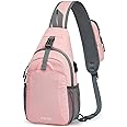 G4Free Sling Bag RFID Crossbody Sling Backpack with USB Charging Port, Travel Hiking Daypack Shoulder Chest Bag for Women Men