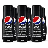 Pepsi Zero Sugar Flavour for SodaStream 440mL x 6 (Makes 54L)