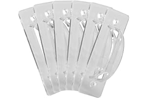 Bates- Light Switch Guard Cover, 6 Pack, Clear, Toggle Switch Cover, Light Switch Blocker, Light Switch Cover Child Proof Lig