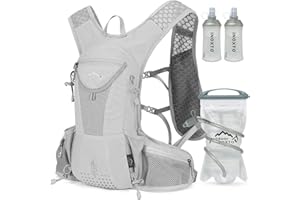 IX INOXTO Hydration Pack Backpack, Lightweight Water Backpack with 2L Leakproof Hydration Bladder Daypack for Men Women,Runni