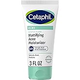 Cetaphil Face Moisturizer, Gentle Clear Mattifying Acne Moisturizer With 0.5% Salicylic Acid, Hydrates and Treats Sensitive A