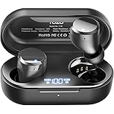 TOZO T12 (Large Ergonomic Edition) Wireless Earbuds Bluetooth 5.3 Headphones Premium Sound Performance Touch Control LED Digi