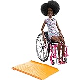 Barbie Fashionista Boneca Cadeira de Rodas Roxa