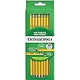 Ticonderoga Wood-Cased Pencils, Pre-Sharpened, 2 HB Soft, Yellow, 30 Count