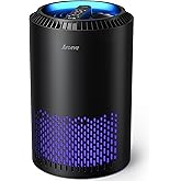 AROEVE Air Purifiers for Home, Air Purifier Air Cleaner For Smoke Pollen Dander Hair Smell Portable Air Purifier with Sleep M