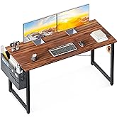 ODK Computer Desk Large Office Desk, 48 Inch Gaming Desk with Storage, Modern PC Desk Work Table with Headphone Hook for Home
