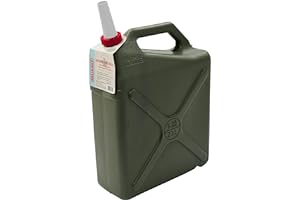 Reliance Products Desert Patrol 6 Gallon Rigid Water Container, Green , 14.8 Inch x 6.3 Inch x 19.0 Inch