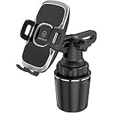 WixGear Cup Phone Holder, Car Cup Holder Phone Mount for Car with Adjustable Automobile Cup Holder Smart Phone Cradle Car Mou