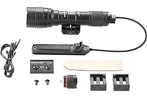 Streamlight 88066 ProTac Rail Mount HL-X 1000-Lumen Multi-Fuel Weapon Light with Remote Switch, Tail Switch, Clips, and CR123
