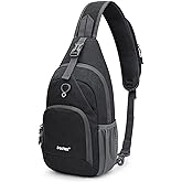 G4Free RFID Sling Bag Crossbody Backpack Small Chest Shoulder Bag Hiking Outdoor