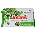 Jobe’s Slow Release Tree and Shrub Fertilizer Spikes, Easy Plant Care for Oak, Maple, Dogwood, Boxwood, and Many More Acid Lo