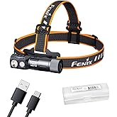 Fenix HM71R Headlamp, 2700 Lumen Super Bright USB-C Rechargeable Spot Light Flood Light L-Shape 90 Degree Right Angle Flashli