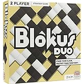 Mattel Games Blokus Duo 2-Player Strategy Board Game, Family Game for Kids & Adults with Black and White Pieces