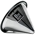 Compatible for Chemex & Hario V60 Pour Over Coffee Filters - Reusable Stainless Steel - Best Coffee Maker and Bar Accessories