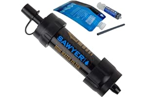 Sawyer Products SP105 MINI Water Filtration System, Single, Black