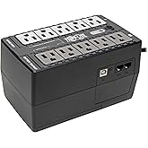 Tripp Lite 550VA UPS Battery Backup Surge Protector Efficient ENERGY-STAR Certified, AVR, 8-Outlet Uninterruptible Power Supp