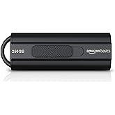 Amazon Basics 256 GB Ultra Fast USB 3.1 Flash Drive, Black