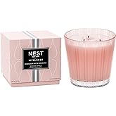 NEST New York Himalayan Salt & Rosewater Scented 3-Wick Candle