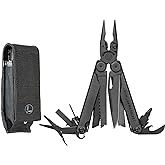 LEATHERMAN, Wave+, 18-in-1 Full-Size, Versatile Multi-tool for DIY, Home, Garden, Outdoors or Everyday Carry (EDC), Black