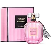 Victoria's Secret Bombshell Eau de Parfum, Women's Perfume, Notes of White Peony, Sage, Velvet Musk, Bombshell Collection (1.