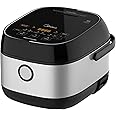 Midea Rice Cooker 6-Cup Uncooked, Induction Heating & Fuzzy Logic Technology, 24h Dealy Start & Keep Warm, Non Stick Rice Coo