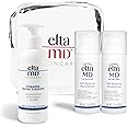 EltaMD AM & PM Moisturizer Facial Kit with Daily Foaming Facial Cleanser, Gentle for Sensitive Skin