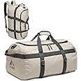 G4Free Gym Bag for Women Men 45L Duffle Backpack with Shoe Compartment Water Resistant Travel Weekender Bag, Ivory