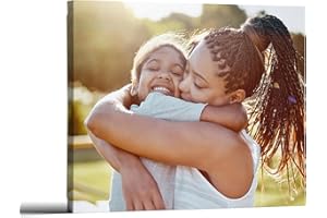 BuildASign Custom Canvas Prints with Your Photos – Personalized Picture To Canvas Wall Art, Perfect for Home Decor, Gifts & K