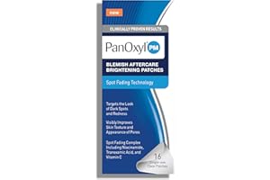 PanOxyl Blemish Brightening Patches: Dermatologist-Recommended, Help Fade Post-Acne Dark Spots and Reduce Redness, Large Clea