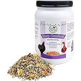 FRESH EGGS DAILY Coop Confetti Chicken Nesting Herbs for Hens Nest Boxes Natural Dried Herbal Aromatherapy 8 ounces