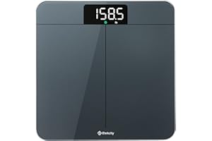 Etekcity Scale for Body Weight, Digital Bathroom Scales for People, Most Accurate to 0.05lb, Bright LED Display & Large Clear