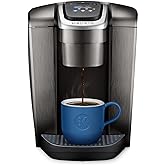 Keurig K-Elite Single-Serve K-Cup Pod Coffee Maker, Brushed Slate, 12 oz. Brew Size