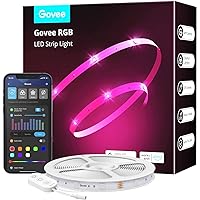 Govee 32.8ft Smart LED Light Strips, WiFi LED Lights Work with Alexa and Google Assistant, Bright 5050 Color Changing LEDs wi