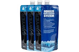 Sawyer Products Squeezable Pouches for Squeeze Water Filtration System