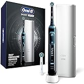 Oral-B Pro Smart Limited Power Rechargeable Electric Toothbrush with (2) Brush Heads and Travel Case, Black