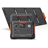 Jackery Solar Generator 240 v2 and 40W Mini Solar Panel 2024 New Version, 256Wh LiFePO4 Battery, 300W AC & 100W USB-C Output,
