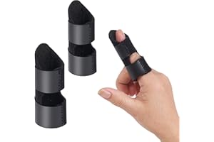 Soft Home Finger Splint, Mallet Finger Splints for Pain Relief, Trigger Finger Splint for Thumb, Middle Finger, Pointer Finge