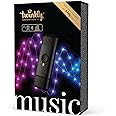 Twinkly Music, Sound Sensor for LED Lights, Bluetooth and Wi-Fi Sensor to Sync with Music and Smart Lights via App, USB Power