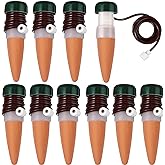 10 Pack Plant Watering Stakes Automatic Devices Plant Self Drip Irrigation Slow Release Indoor Outdoor Terracotta Water Spike