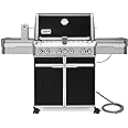 Weber Summit E-470 4-Burner Natural Gas Grill, Black