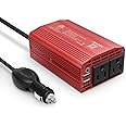 BESTEK 300W Power Inverter DC 12V to 110V AC Car Inverter with 4.2A Dual USB Car Adapter