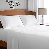 Mellanni Full Sheets Set - 4 PC Iconic Collection Bedding Sheets & Pillowcases - Hotel Luxury, Extra Soft, Cooling Bed Sheets