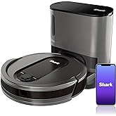 Shark AV911S EZ Robot Vacuum with Self-Empty Base, Bagless, Row-by-Row Cleaning, Perfect for Pet Hair, Compatible with Alexa,