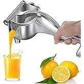 Manual Juicer, Fruit Juice Squeezer, Detachable Heavy Duty Citrus Squeezer Extractor Tool, Premium Quality Metal Aluminum All