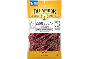 Tillamook Country Smoker Keto Friendly Zero Sugar Smoked Sausages, Original, 10 Ounce