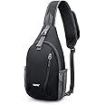 G4Free RFID Sling Bag Crossbody Sling Backpack Small Chest Shoulder Backpack Men Women Hiking Outdoor